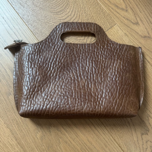 Myomy My Carry Bag - Sustainable Purses - Brown Leather - NWOT - Picture 4 of 11
